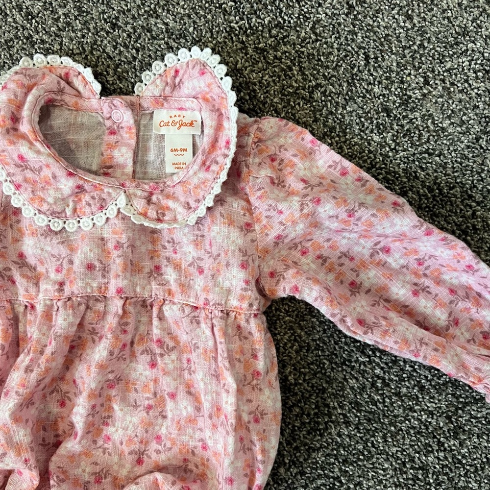 cat & jack floral one piece